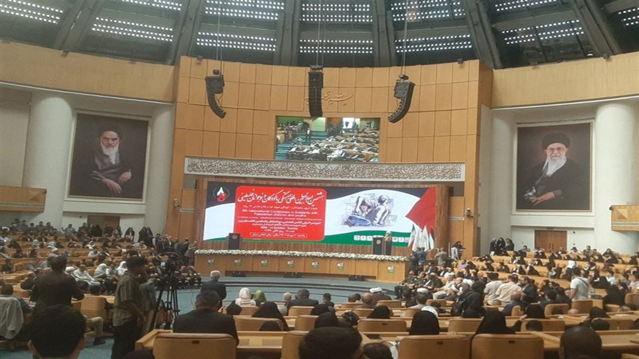 برگزاری هشتمین اجلاس بینالمللی همبستگی با کودکان و نوجوانان فلسطینی در تهران + فیلم