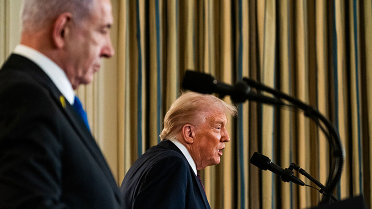 آغاز دیدار نتانیاهو و ترامپ در کاخ سفید