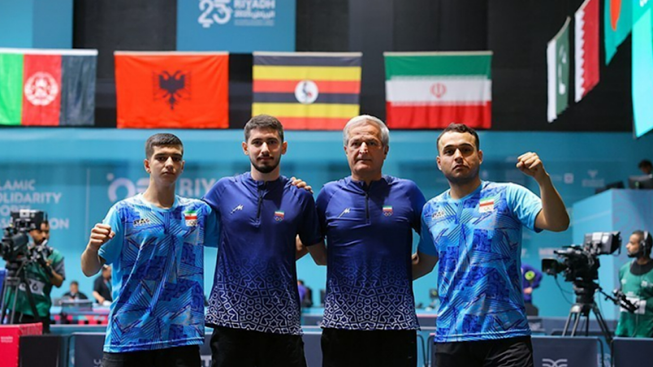 صعود تیم ملی تنیس روی میز مردان ایران به فینال
