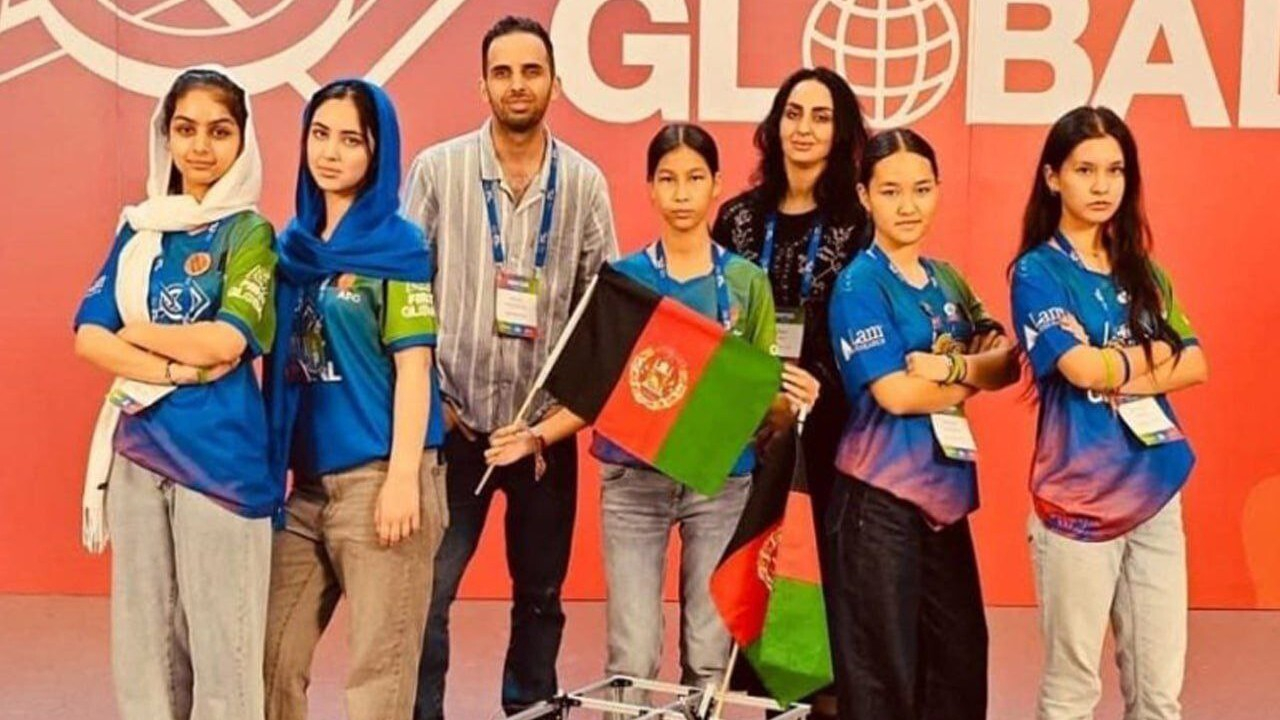 حضور تیم رباتیک دختران افغانستان در المپیاد جهانی پاناما