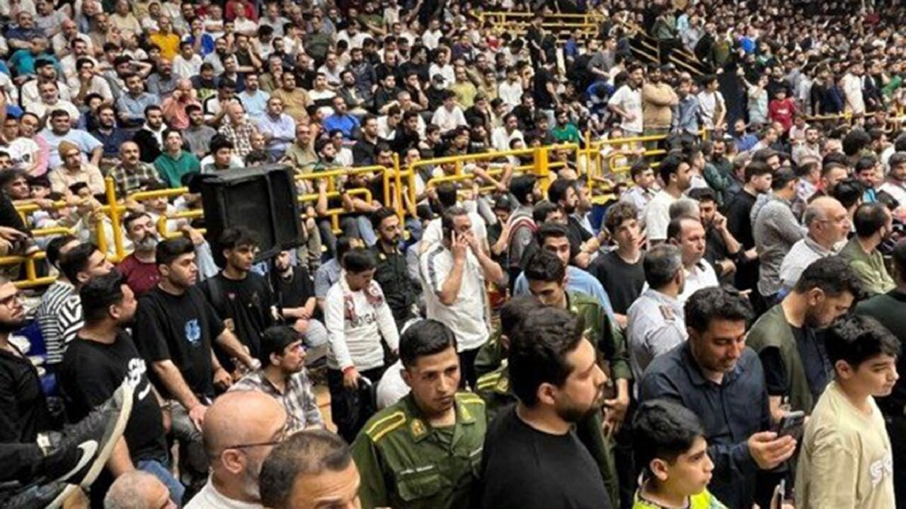 ازدحام تماشاگران مانع برگزاری فینال لیگ برتر بسکتبال