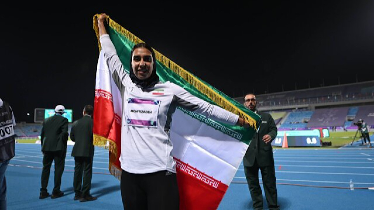 طلای هفت‌گانه کشور‌های اسلامی به زن ایرانی رسید