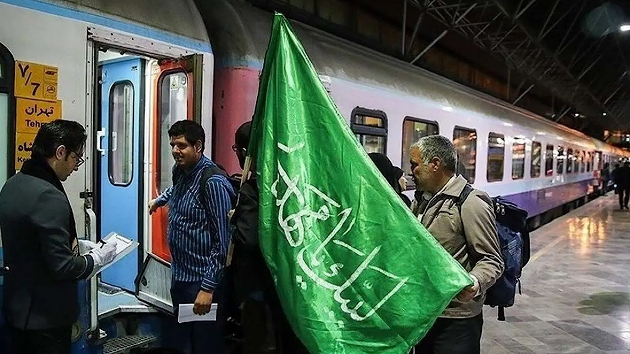 راه‌اندازی قطار‌های فوق‌العاده در ایام اربعین
