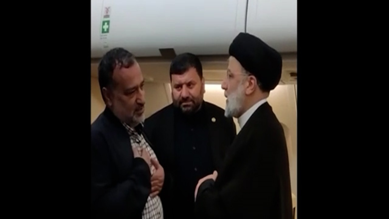 یک قاب سه نفره(دیدار شهید رئیسی با خانواده شهید سیدرضی) + فیلم