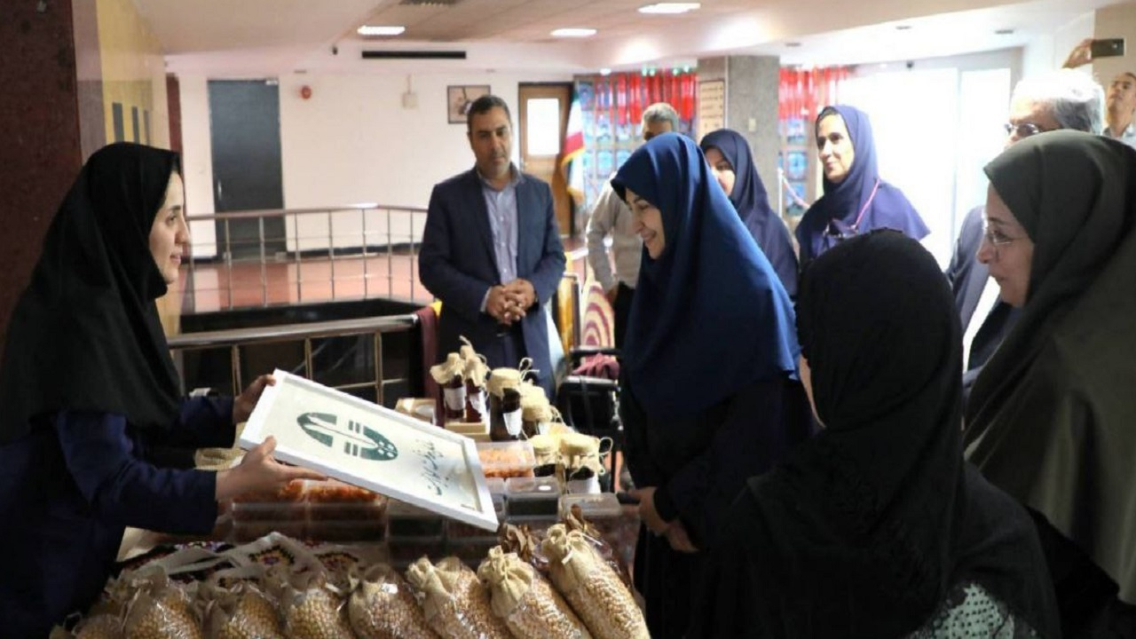 بازدید معاون رئیسجمهور از نمایشگاه محصولات محلی و صنایعدستی جوامع حاشیه تالابها