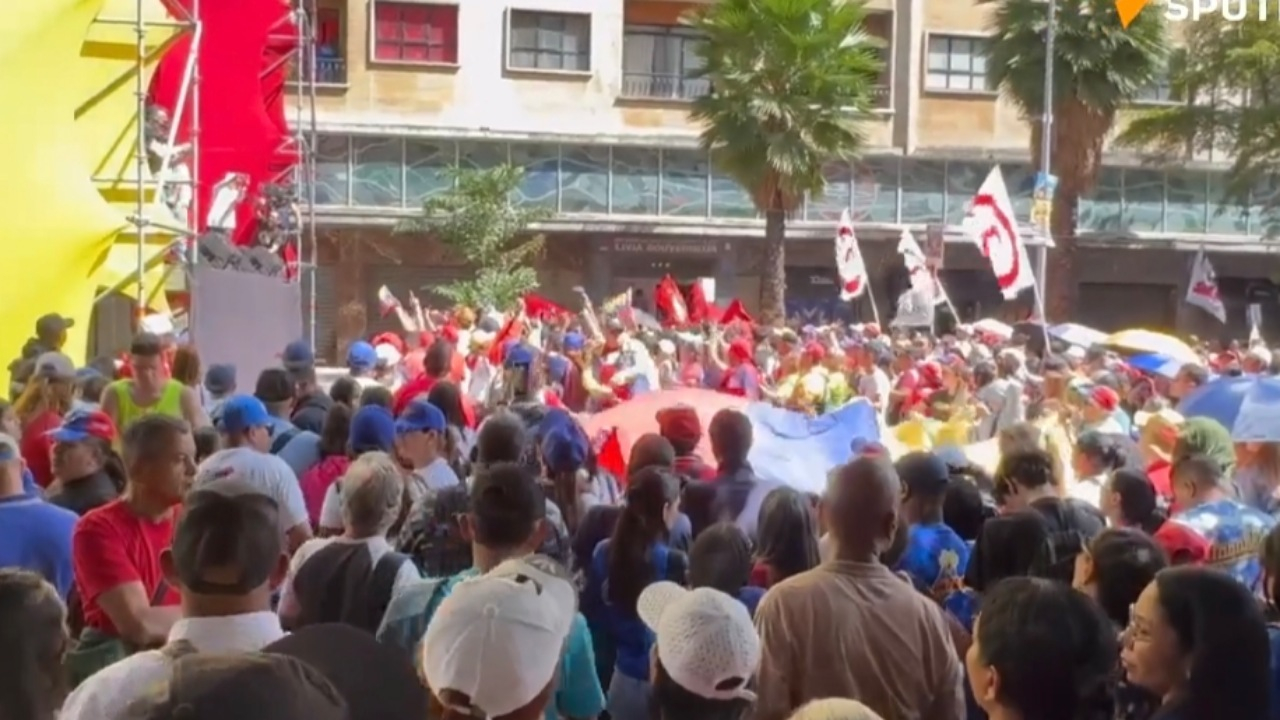 فریاد هزاران ونزوئلایی برای آزادی مادورو + فیلم