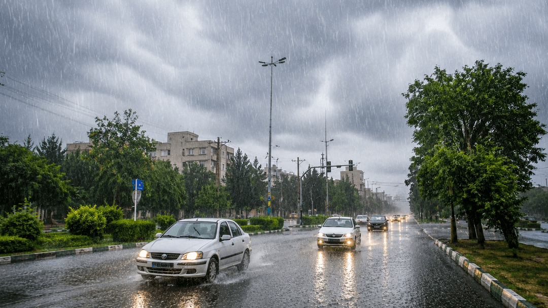گلستان دوباره بارانی میشود