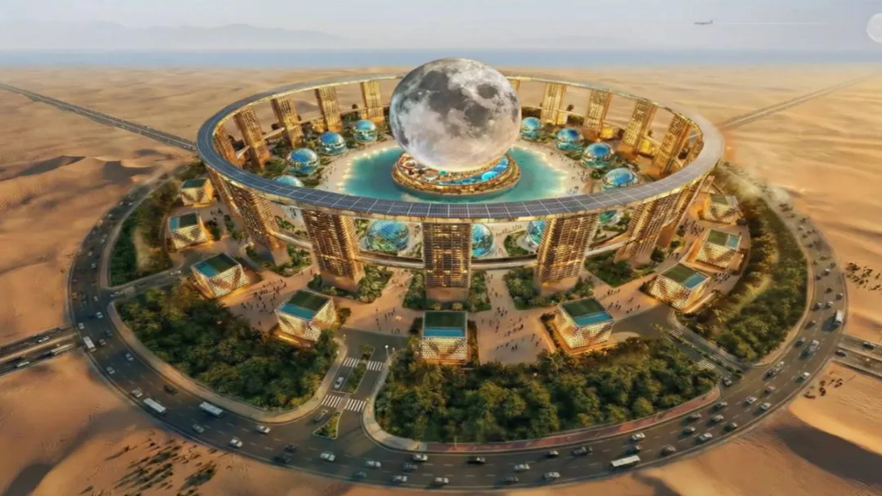 بزرگ‌ترین ساختمان کروی دنیا، گردشگری فضایی را به زمین می‌آورد