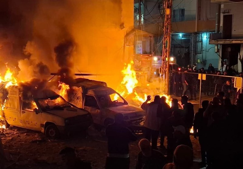 ۷ شهید و ۴۰ زخمی در حملات امروز صهیونیستها به لبنان