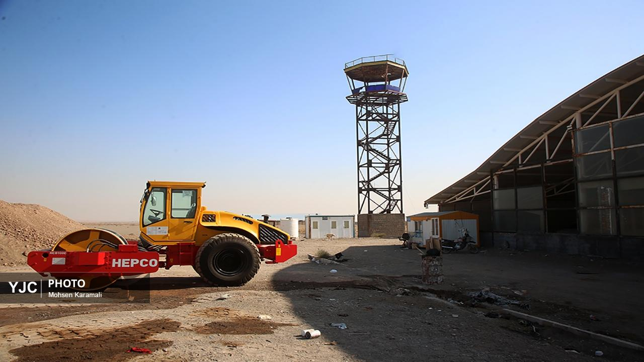 آخرین وضعیت فرودگاه بین المللی قم