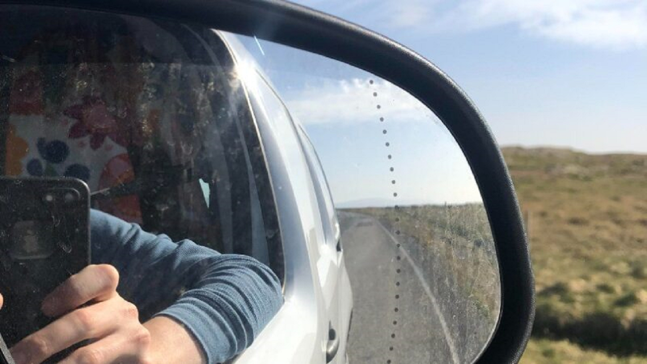 این خط کوچک روی آینه بغل جان شما را نجات میدهد!