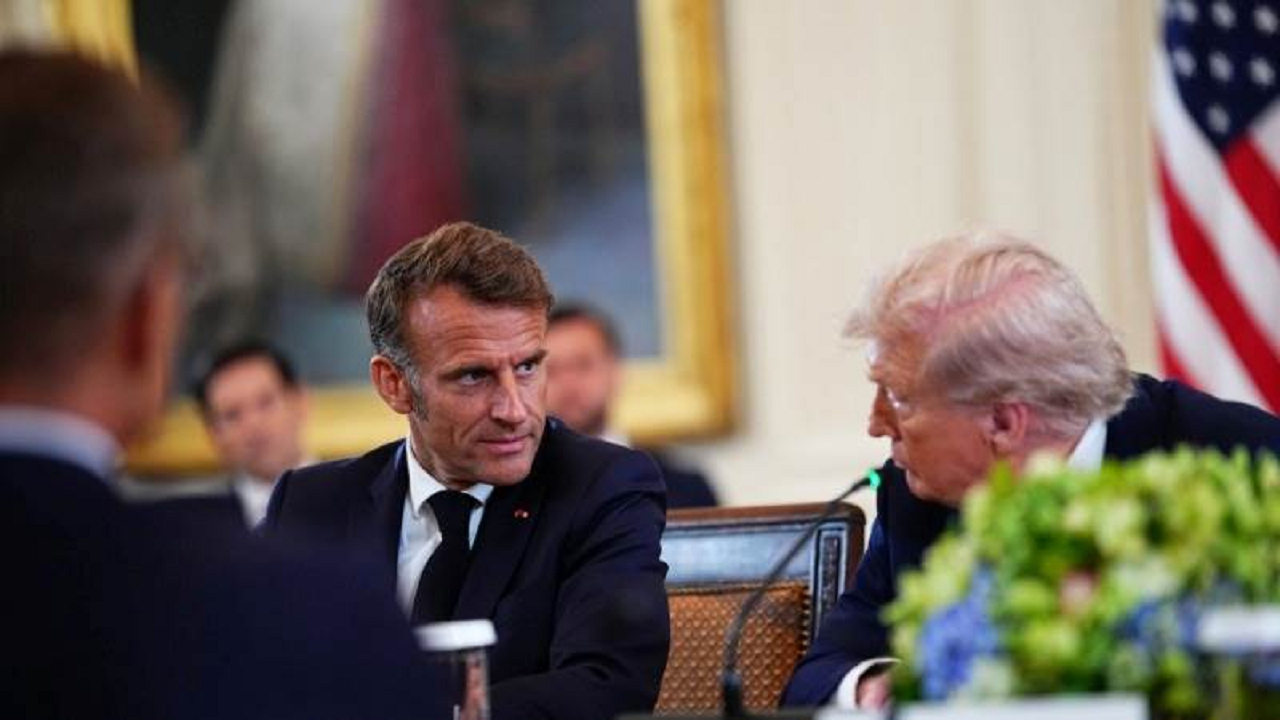 رایزنی تلفنی مکرون و ترامپ درباره اوکراین