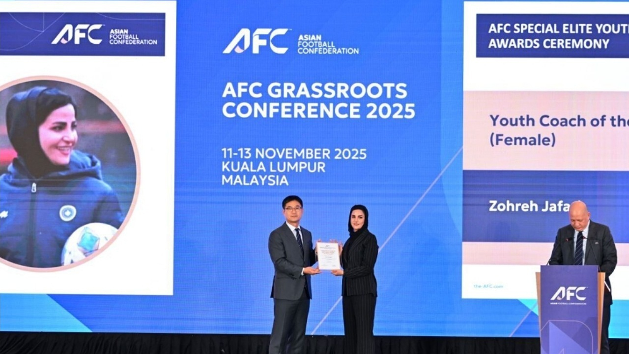 جعفری مربی زن جوان سال ۲۰۲۵ فوتبال آسیا شد
