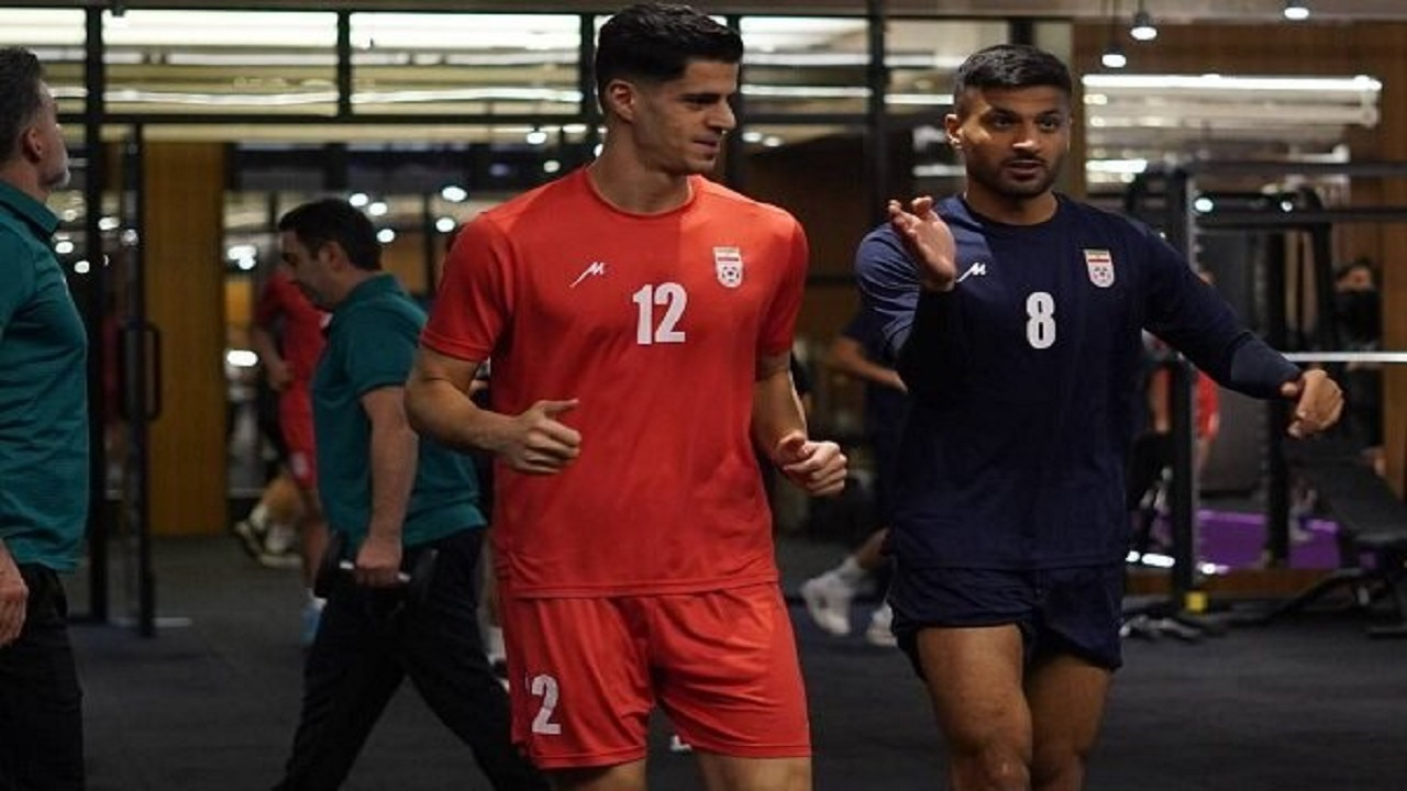تمرین بدنی تیم ملی فوتبال در دوبی/ ملی‌پوشان عصر امروز در باشگاه النصر