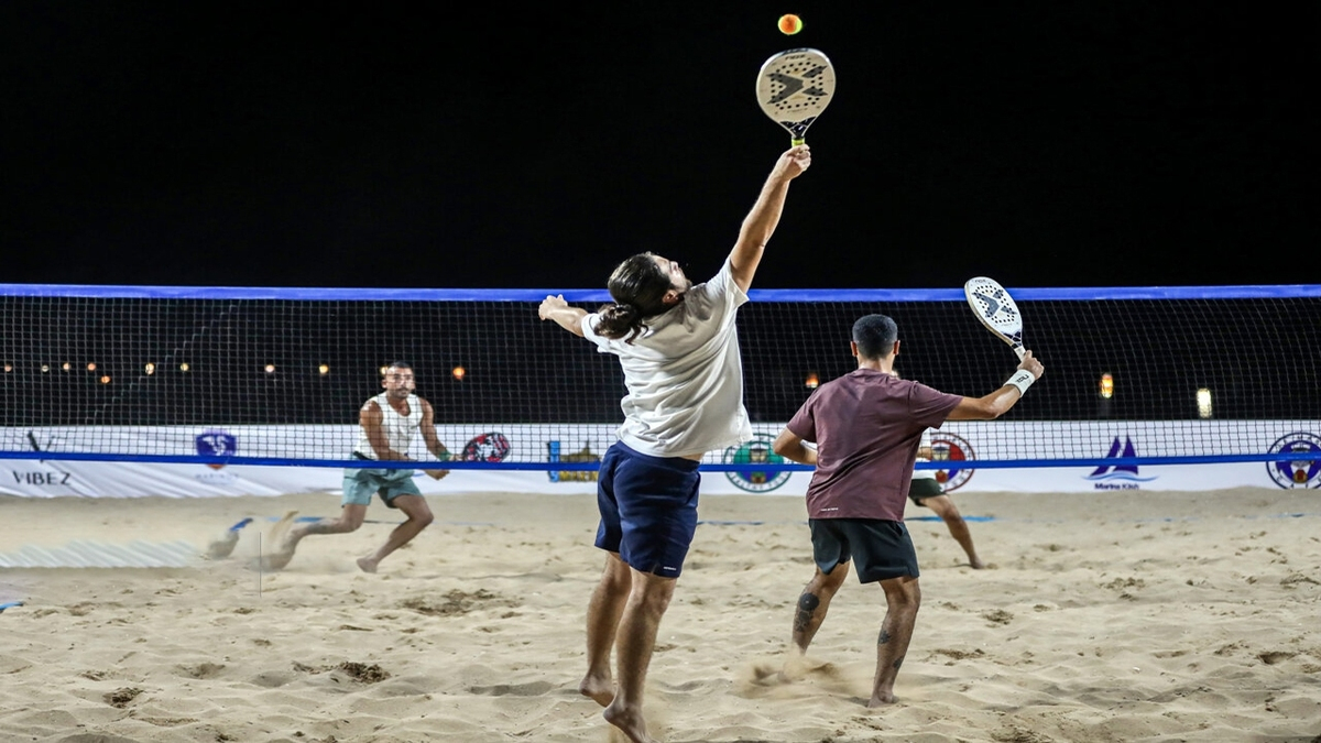 پرونده هفته نخست مسابقات بین‌المللی تنیس ساحلی در کیش بسته شد