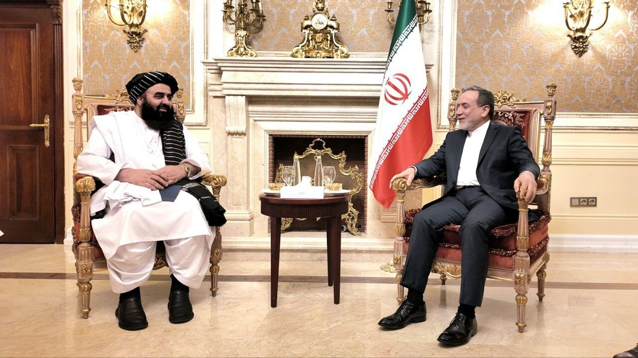 دیدار وزرای خارجه ایران و طالبان در تهران