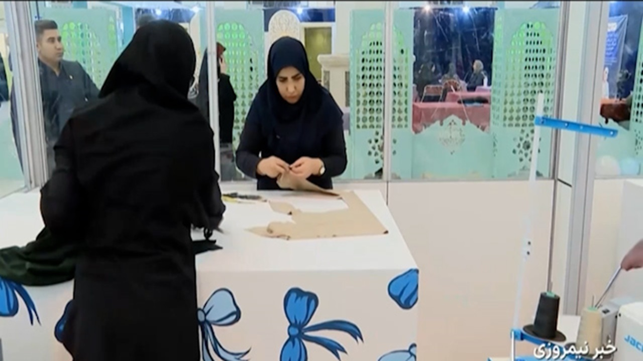 هنر و هویت ایرانی در سی و سومین نمایشگاه بینالمللی قرآن کریم + فیلم