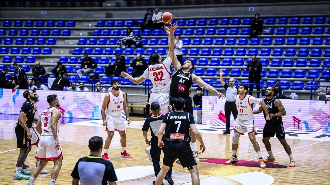 شکست تیم ملی بسکتبال ایران برابر اردن در پنجره دوم انتخابی جامجهانی
