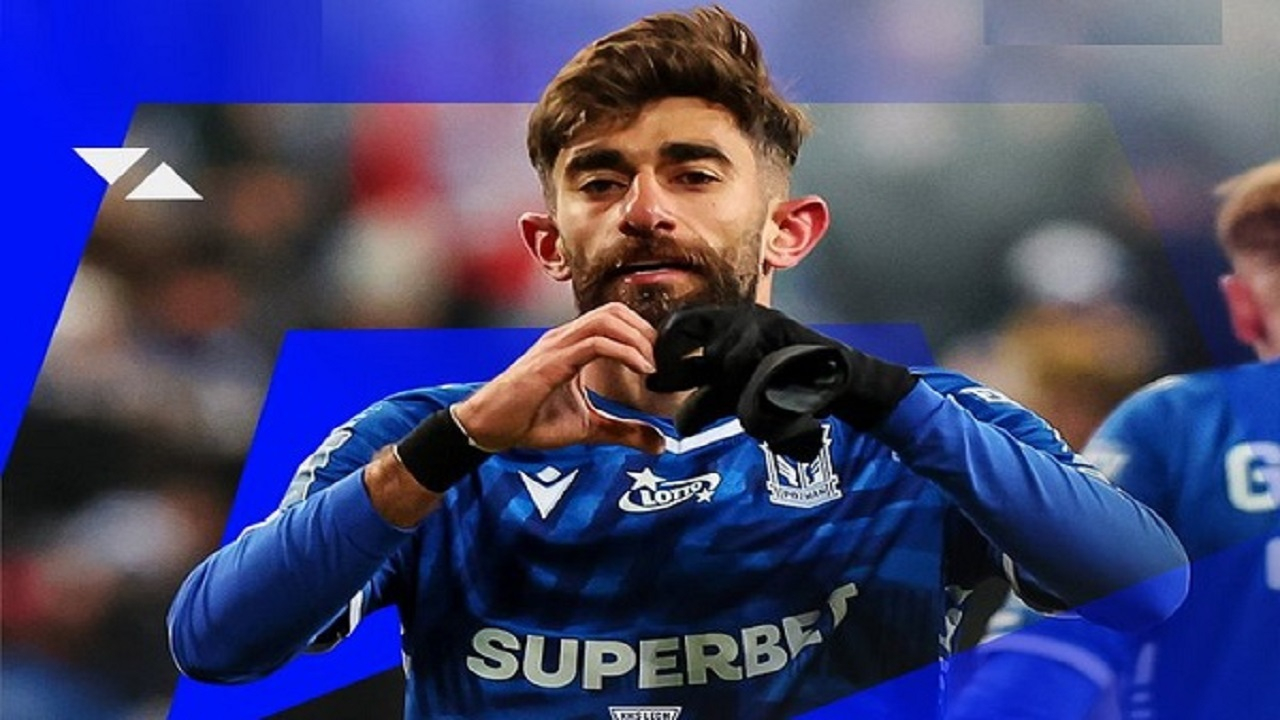 علی قلیزاده در جمع برترینهای لیگ لهستان