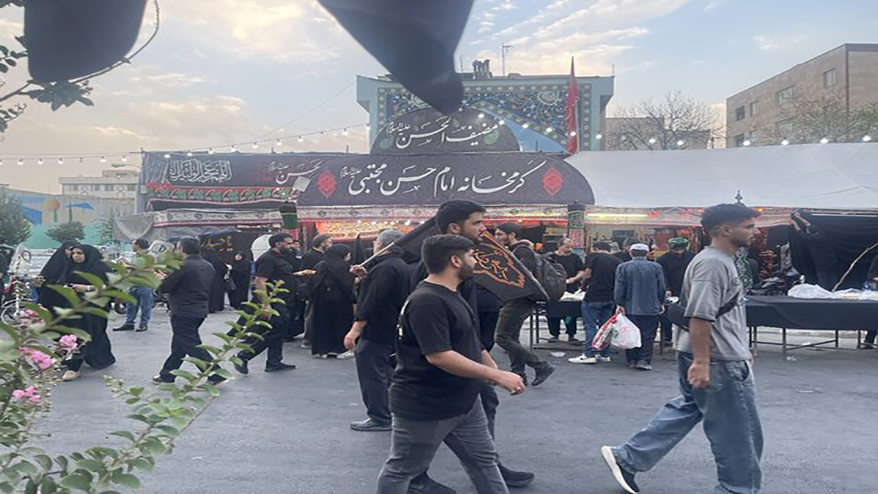 برگزاری مراسم جاماندگان اربعین حسینی با حضور مردم پایتخت