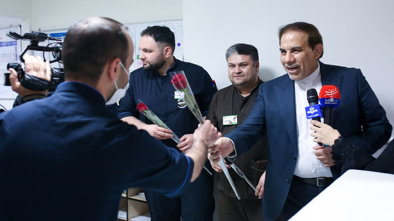 عیادت معاون قوه قضاییه از مجروحان حوادث اخیر