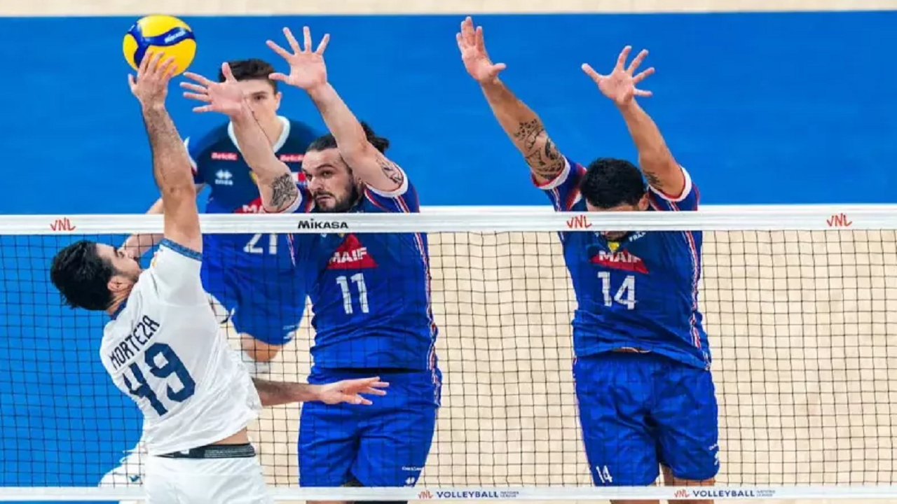 ایران ۰ - ۳ فرانسه/ بر باد رفتن رویای صعود، تاوان اشتباه مقابل قهرمان المپیک