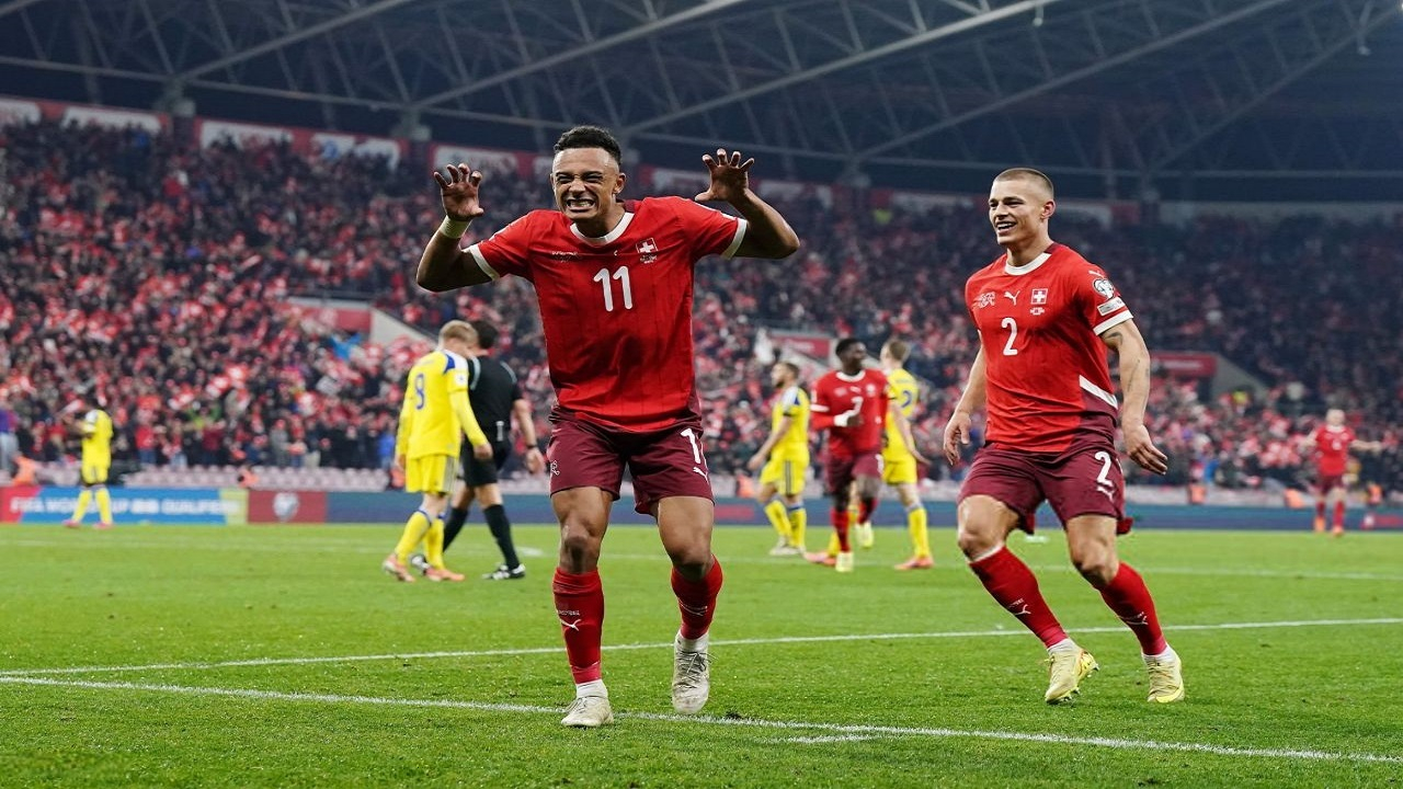 سوئیس در آستانه صعود به جام جهانی/ فرصت سوزی دانمارک و اسکاتلند + فیلم