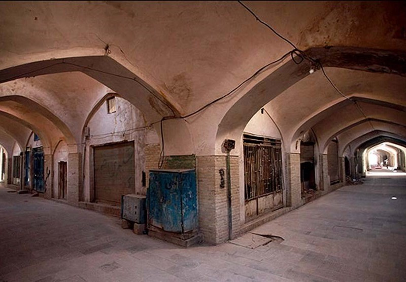 بازار تاریخی «قلعه محمود» کرمان در تصرف اتباع بیگانه