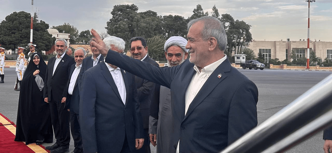 پزشکیان برای شرکت در دو اجلاس عازم ترکمنستان شد
