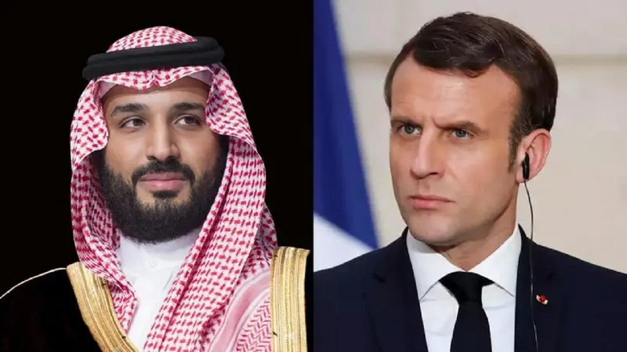 گفتگوی مکرون و ولیعهد سعودی درباره فلسطین