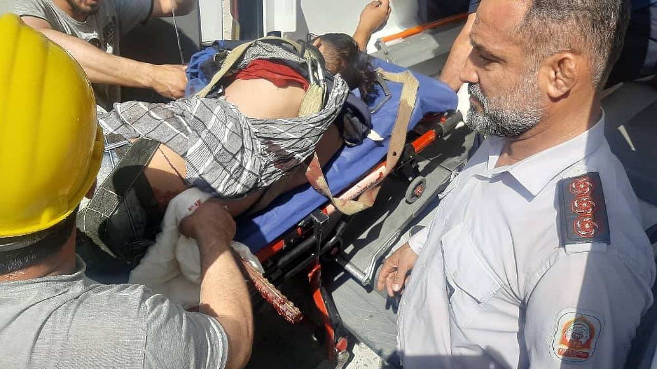 نجات معجزهآسا کارگر ساختمانی پس از سقوط