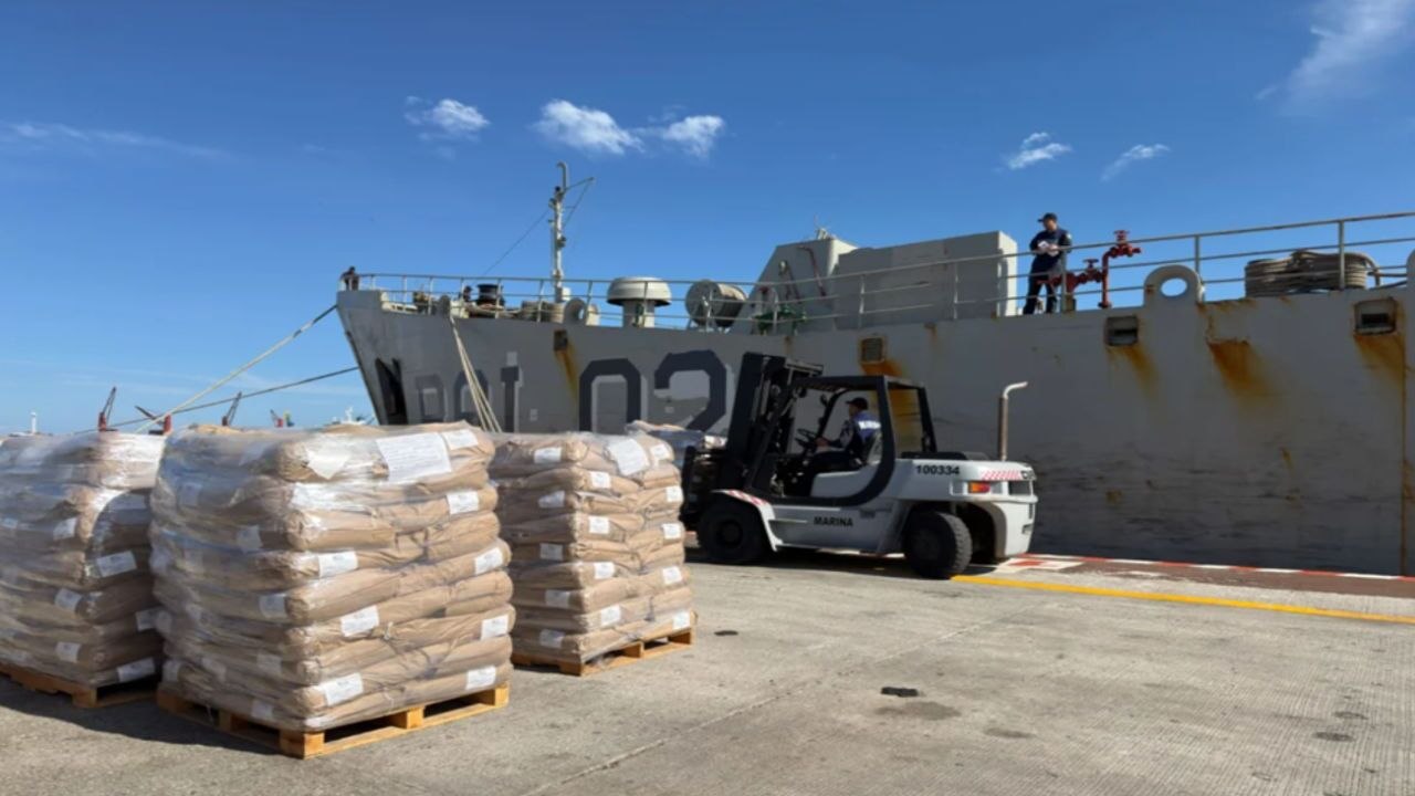 ارسال ۸۱۴ تُن کمک به کوبا از طرف مکزیک