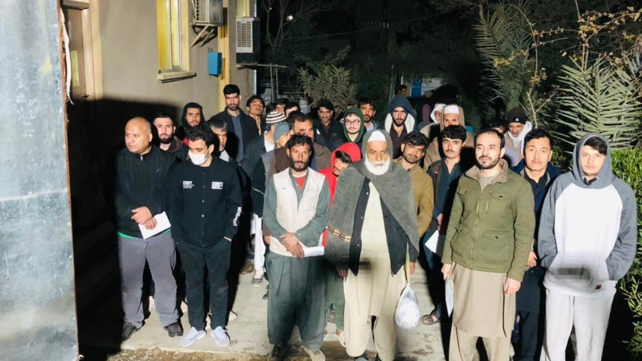 آزادی نزدیک به ۲۰۰ پناهجوی افغانستانی از پاکستان