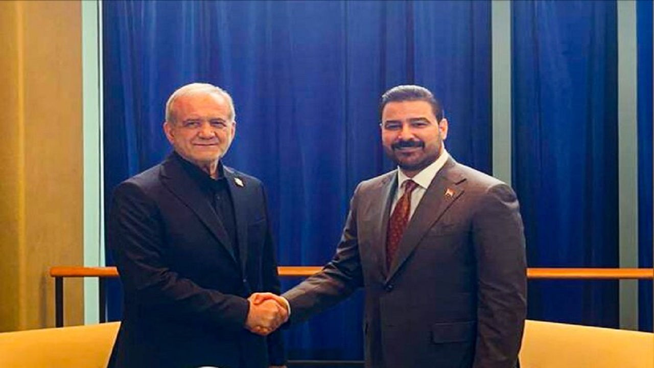 دیدار پزشکیان با نخست وزیر عراق