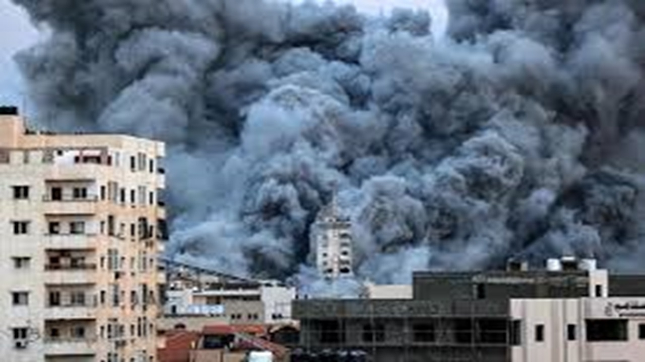 استفاده از بمب حرارتی در غزه + فیلم