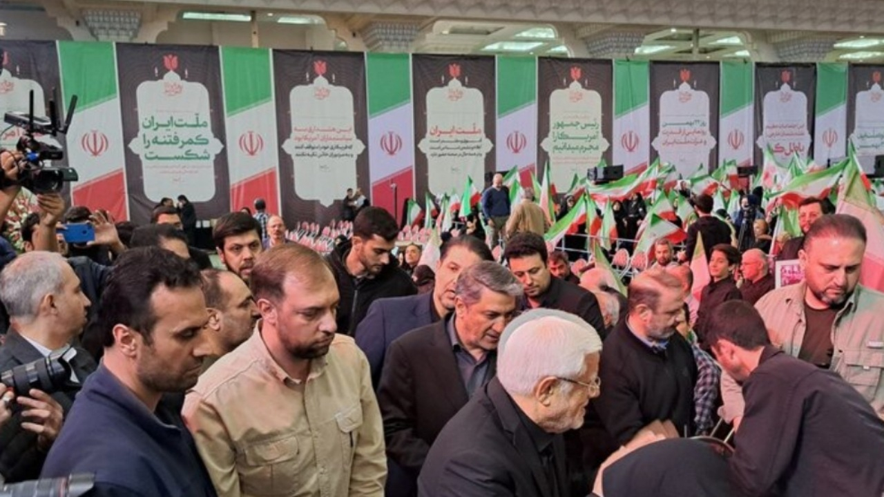 مراسم چهلم شهدا و جانباختگان فتنه آمریکایی - صهیونیستی برگزار شد