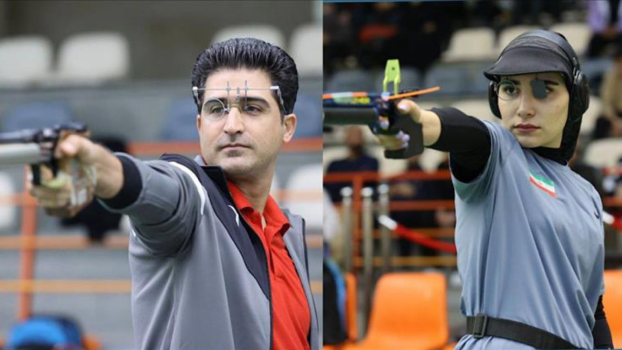 رستمیان در رده هفتم و هشتم تپانچه ۲۵ متر و ۱۰ متر جهان/ گلخندان در جمع ۲۰ تپانچهزن برتر