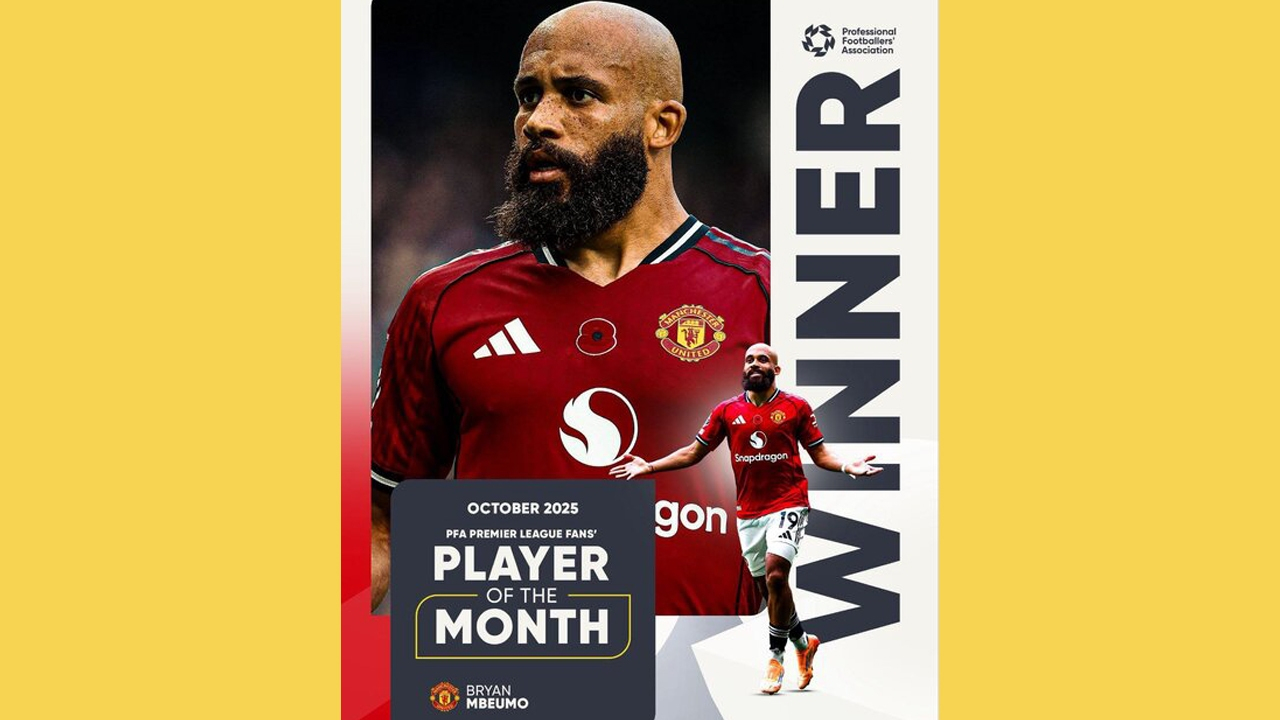 امبومو بازیکن ماه لیگ جزیره شد