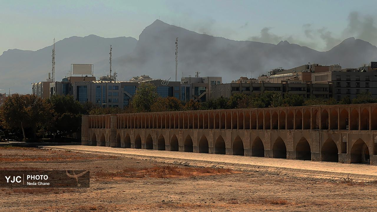 آلودگی هوای اصفهان در وضعیت قرمز
