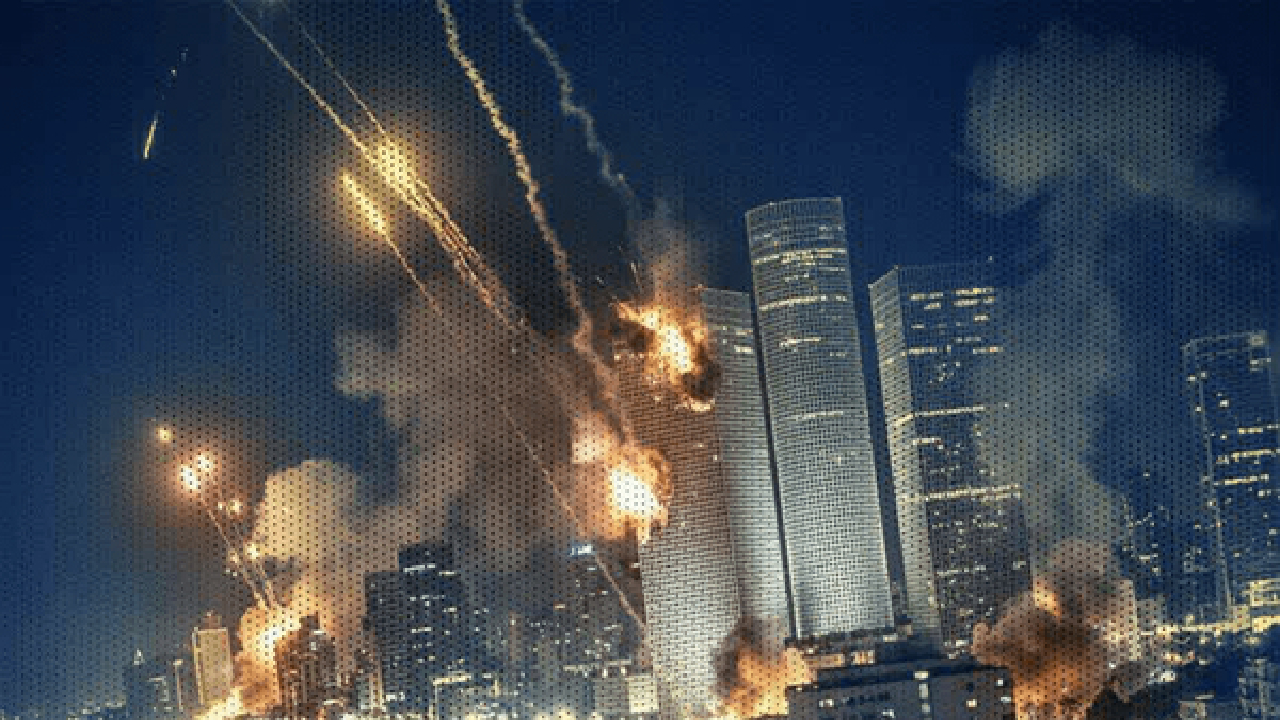 دست خدا به سوی دشمن تیر پرتاب میکند