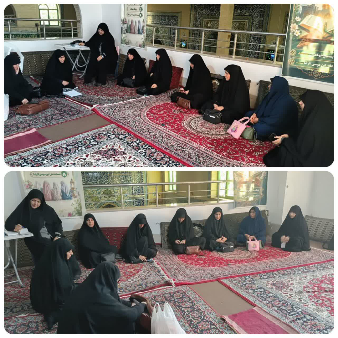برگزاری جلسه با موضوع نقش بانوان در تقویت مقاومت مردمی در پایگاه های بسیج جامعه زنان پیشوا