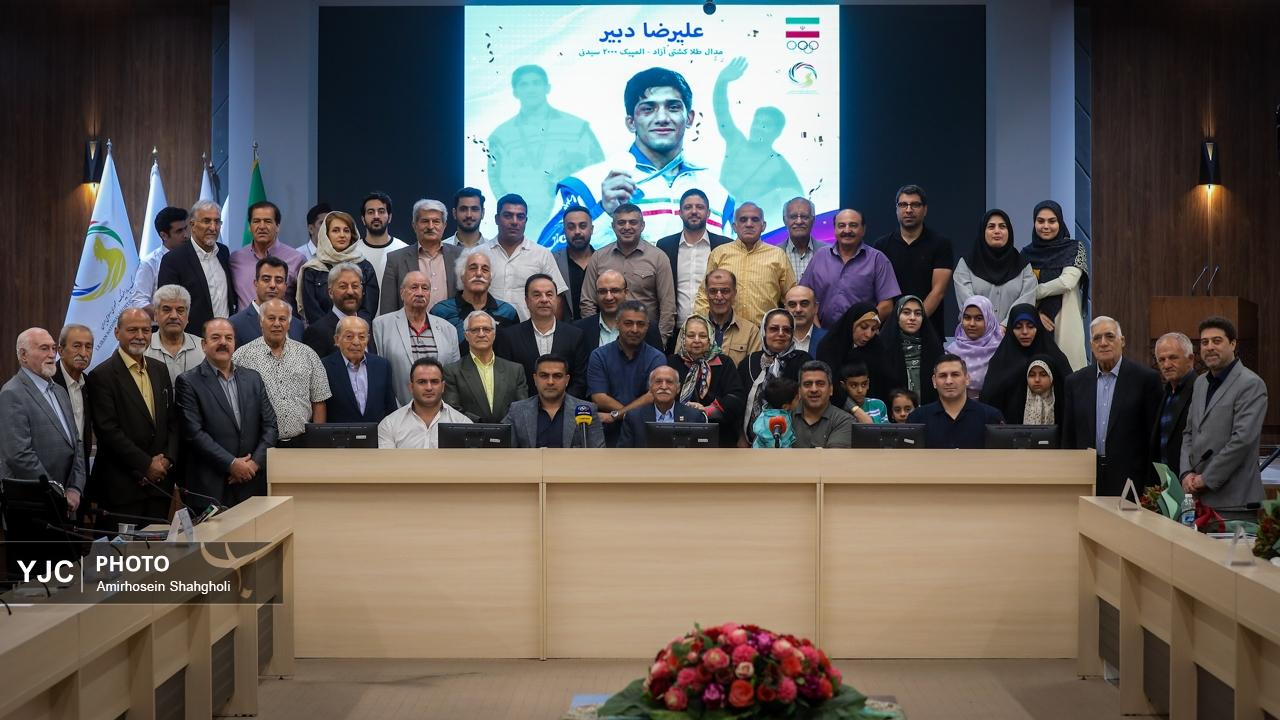 مراسم جشن تولد مدال آوران المپیک