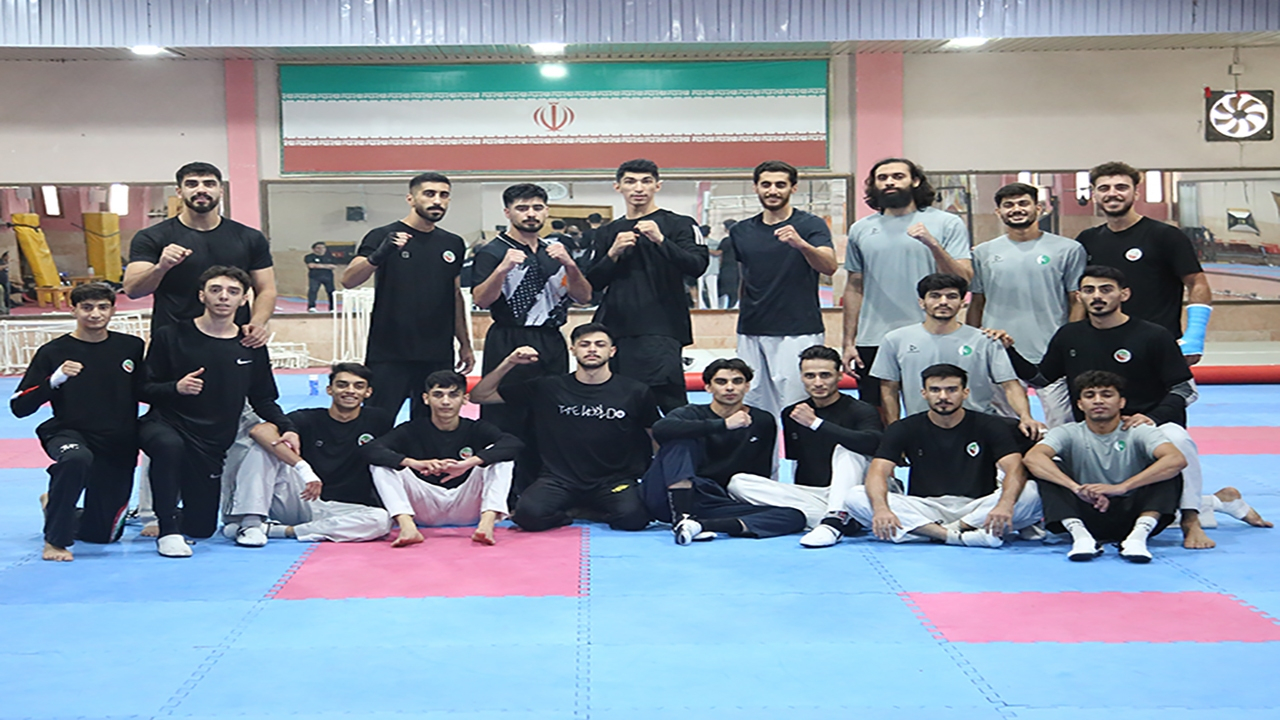 آغاز تمرین مشترک تیمهای ملی تکواندو ایران و پاکستان در خانه تکواندو