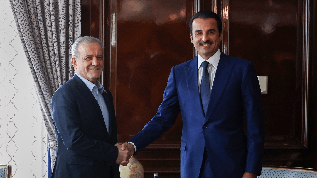 پزشکیان و امیر قطر بر تقویت روابط دوجانبه تأکید کردند