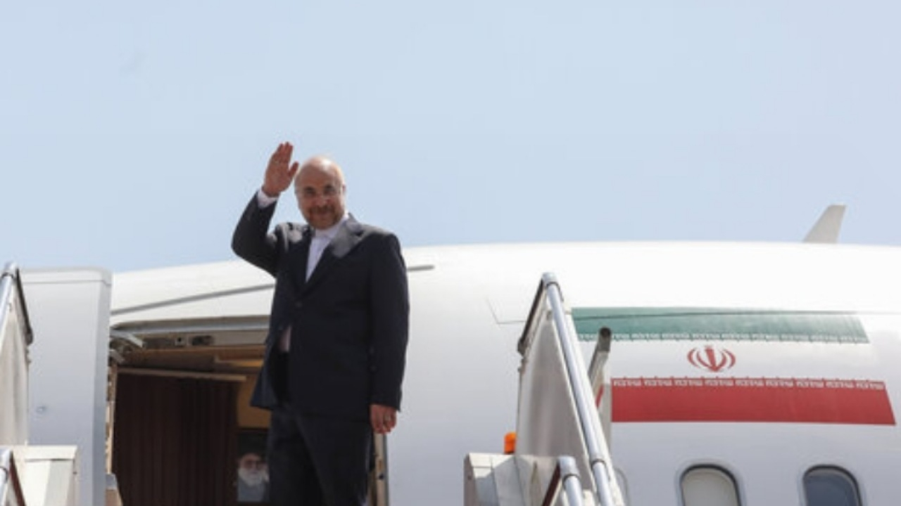 قالیباف، ایران را به مقصد آمریکای لاتین ترک کرد