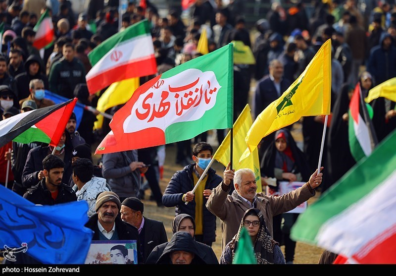 حضور پرشور قزوینی‌ها در راهپیمایی ۲۲ بهمن