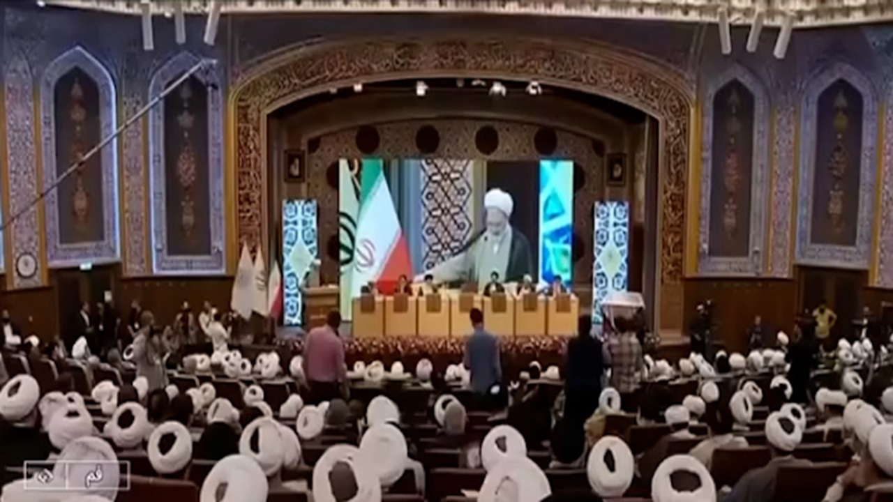 همایش صدمین سال باز تأسیس حوزه علمیه قم + فیلم