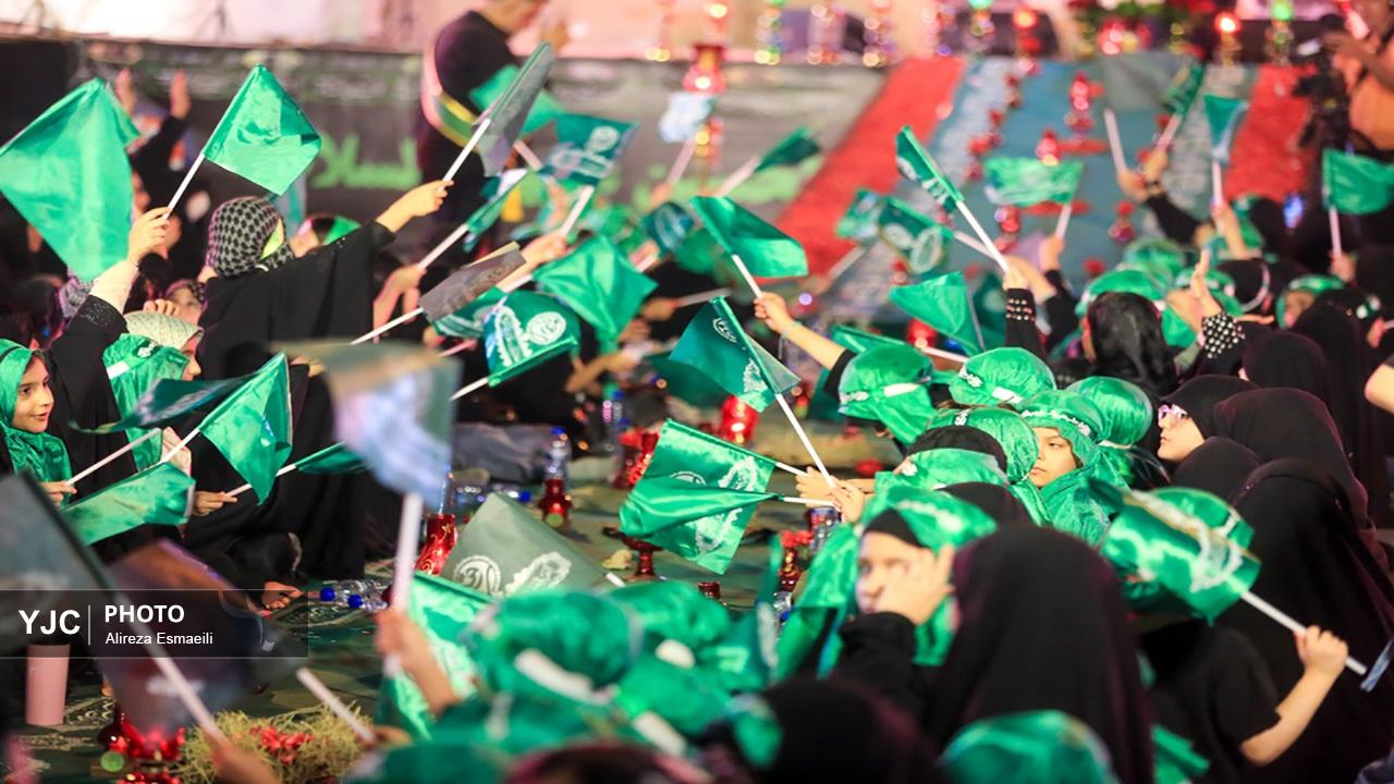 بزرگترین سفره حضرت رقیه (س) در میدان امام حسین (ع)