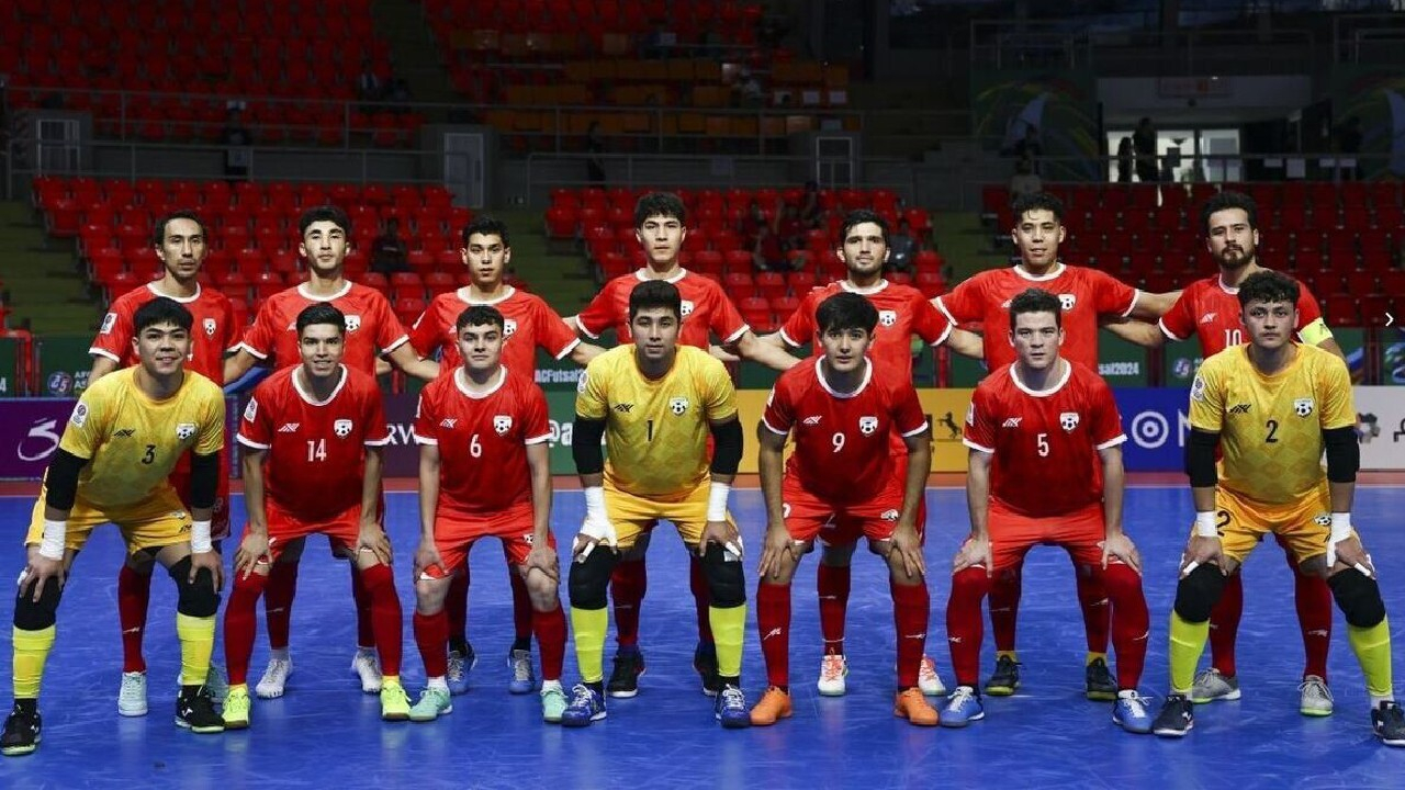 این فوتسال افغانستان در سید یک جام ملت های آسیا