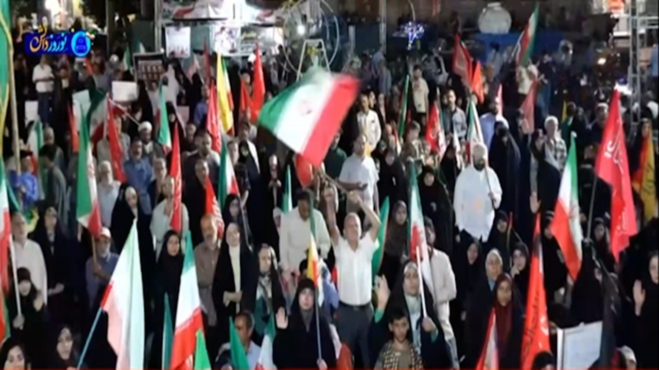 پرچم ایران؛ نماد عشق و همبستگی نسلهای مختلف + فیلم